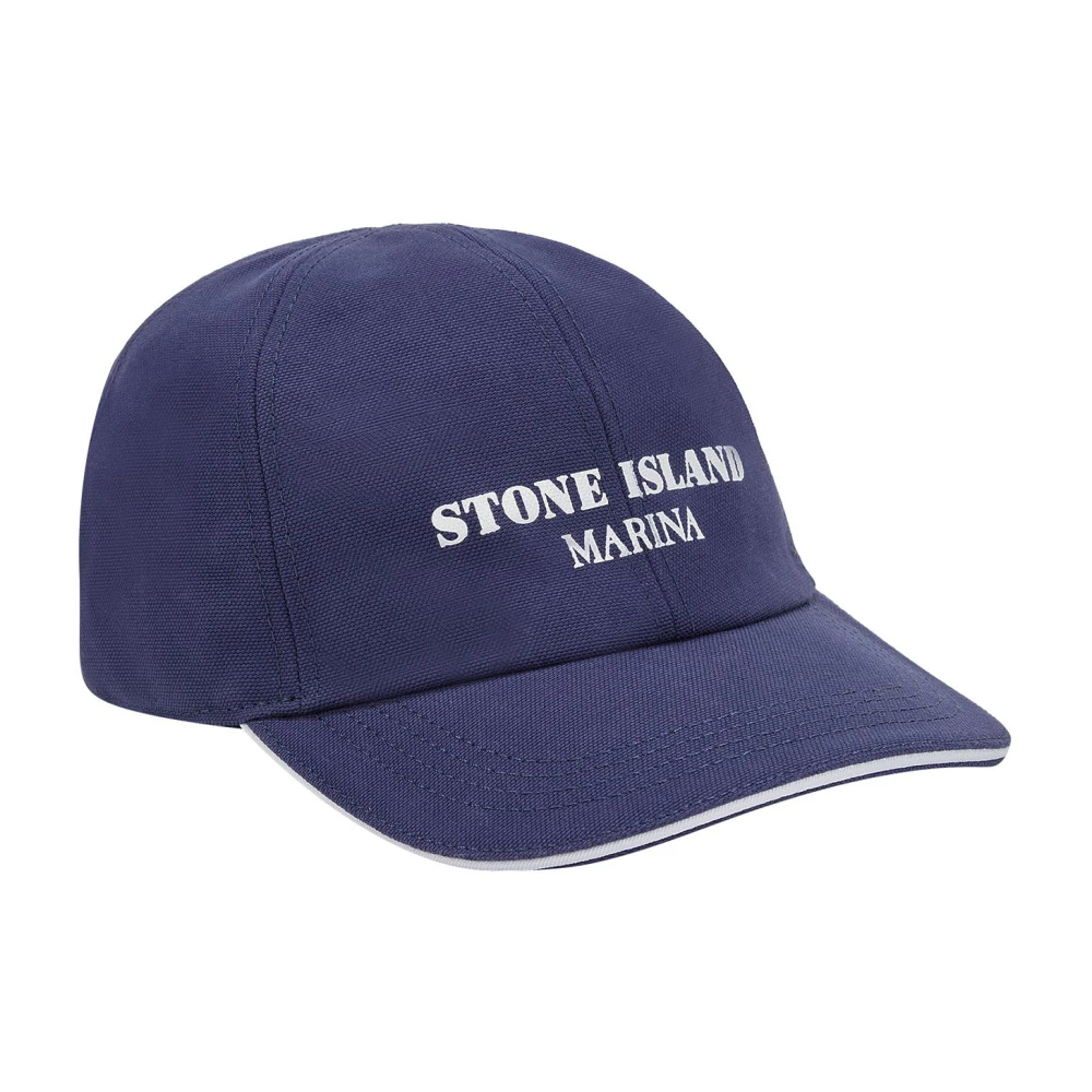 Stone Island Caps Blue Heren