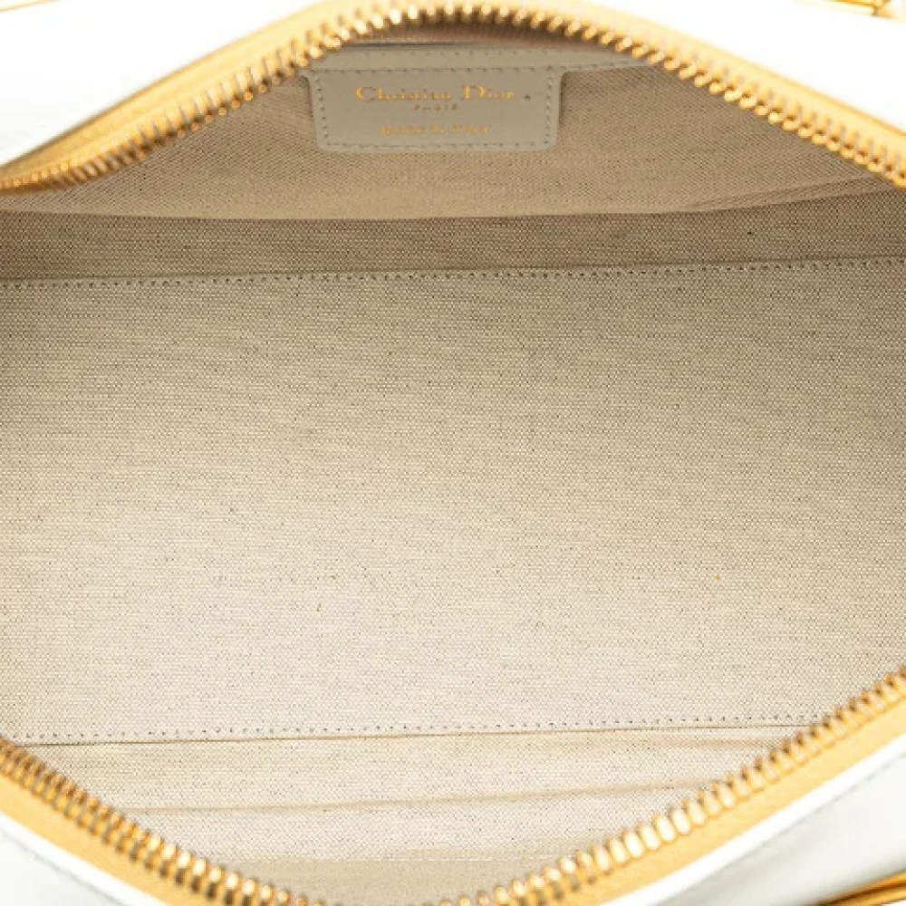 Dior Vintage Pre-owned Leather dior-bags White Dames