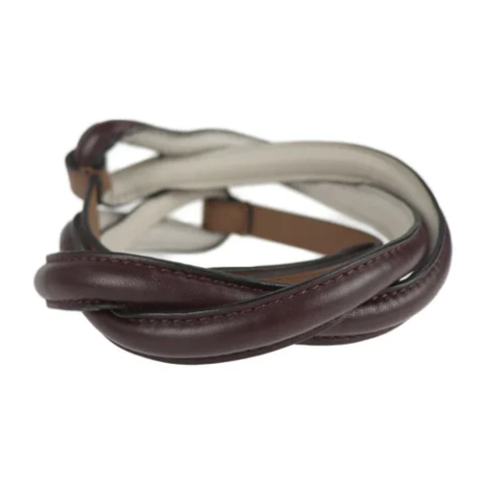 Marni Pre-owned Fabric shoulder-bags Brown Dames
