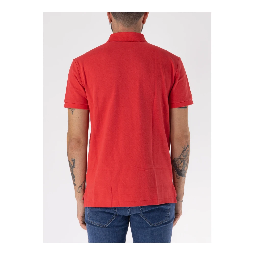 Polo Ralph Lauren Polo met Korte Mouwen en Geborduurd Logo Red Heren