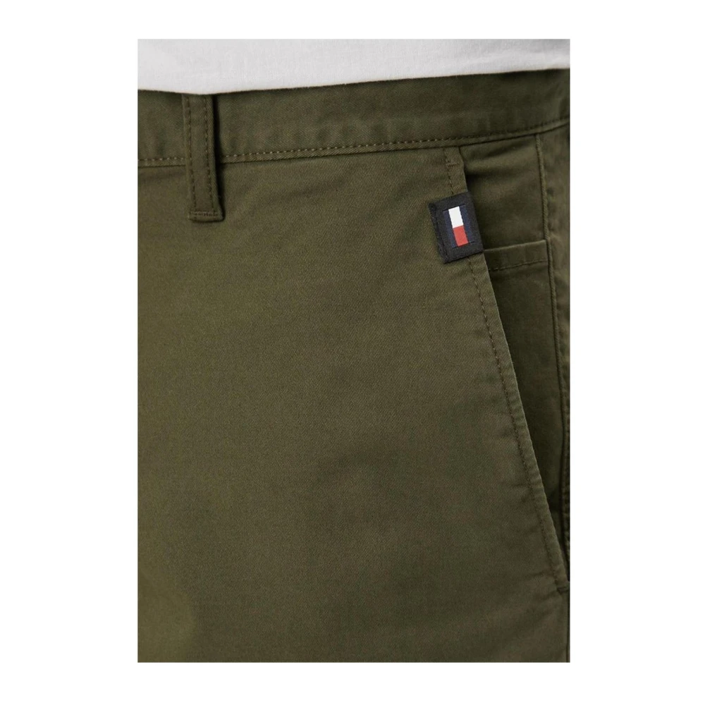 Tommy Jeans Katoenen Bermuda Shorts Heren Collectie Green Heren