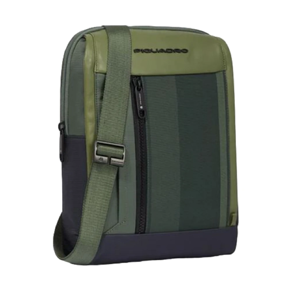 Piquadro Shoulder Bags Green Heren