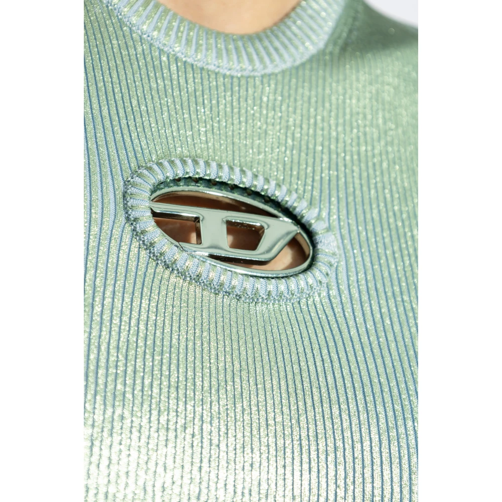 Diesel Top M-Caddix-Top-M Green Dames