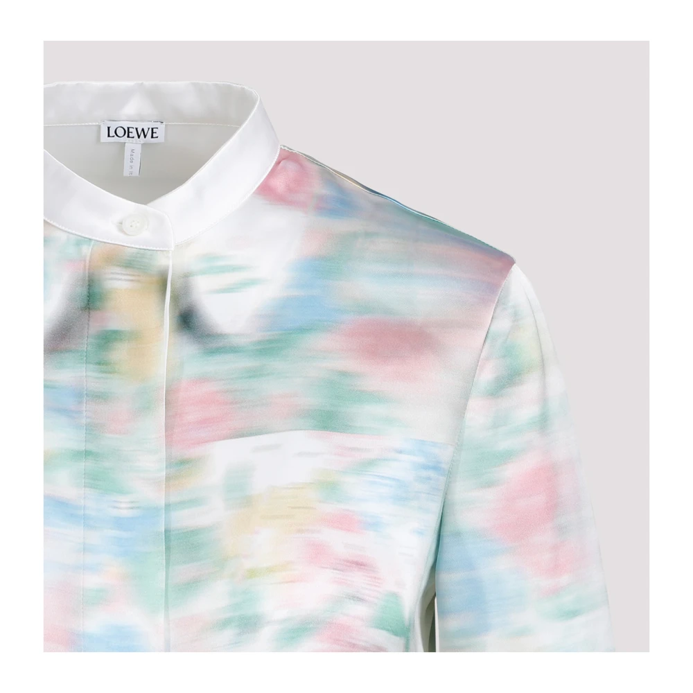 Loewe Wit Multicolor Shirt 2016 Multicolor Dames