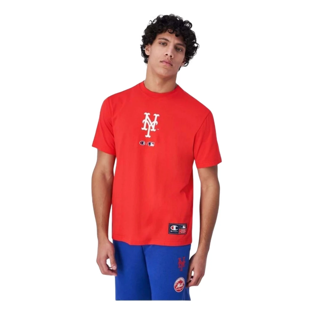 Champion Mlb Cosy Fit T-shirt Red Heren