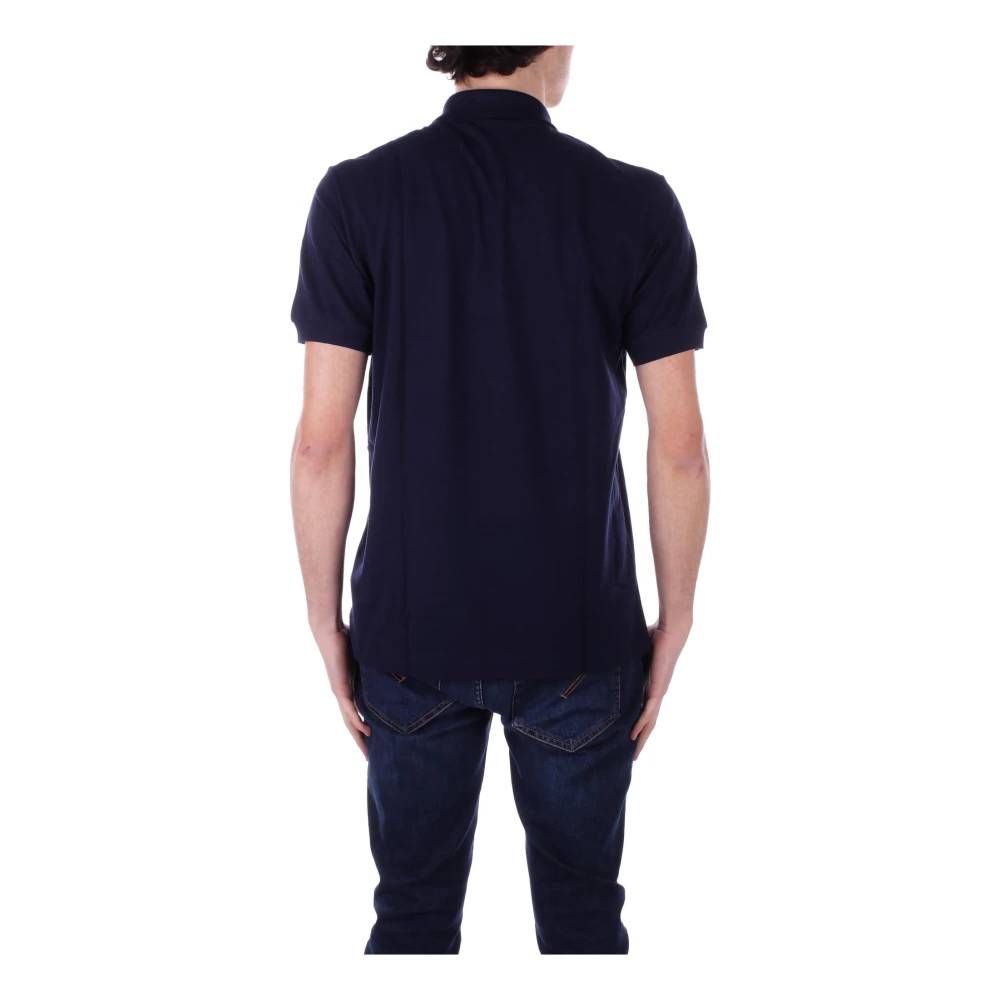 Lacoste Blauwe Polo T-shirts en Polos Blue Heren