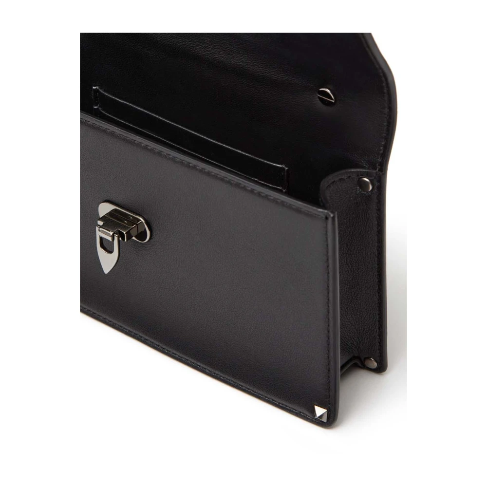 Valentino Garavani Mini Tas in Zwart Leer Black Dames