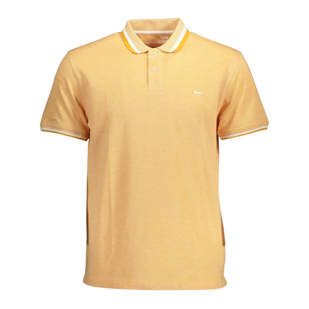 Harmont & Blaine Polo Shirts Orange Heren