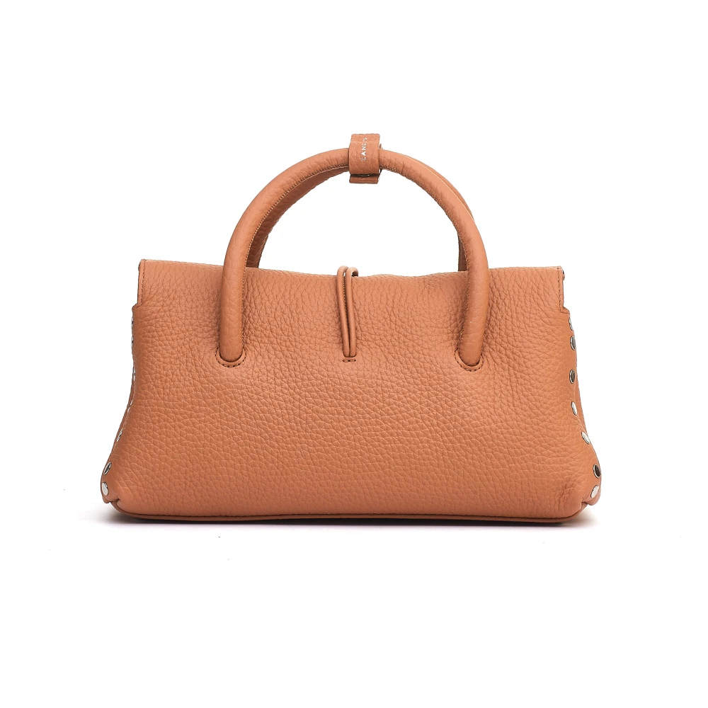 Zanellato Elegante Bruine Schoudertas Brown Dames