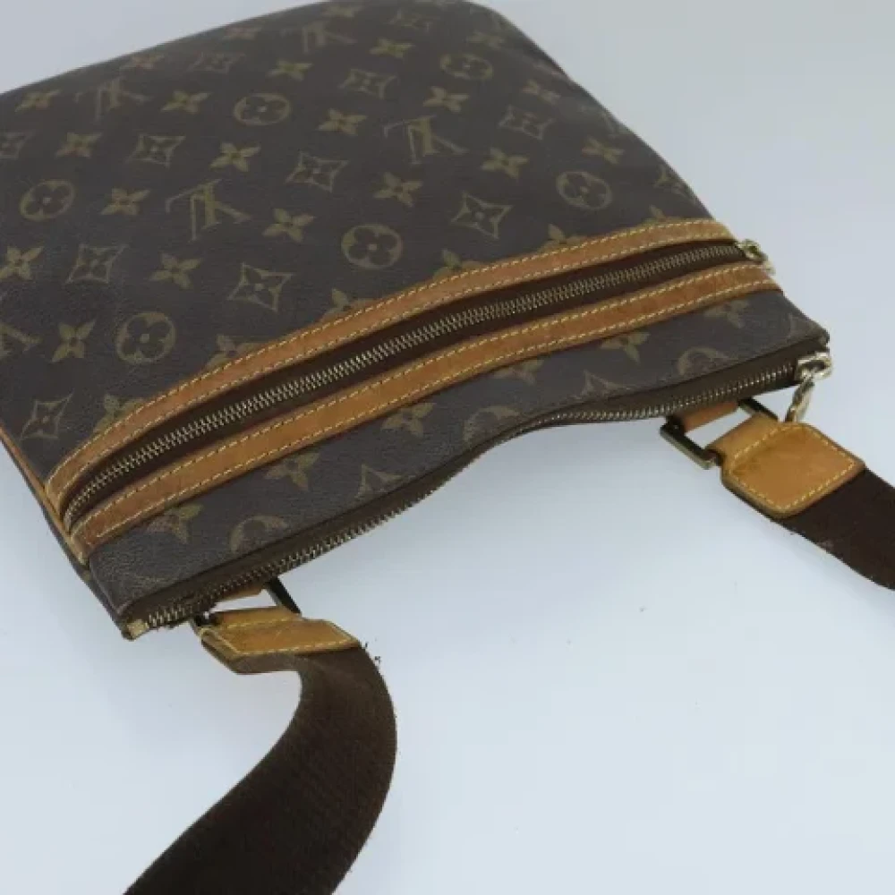 Louis Vuitton Vintage Pre-owned Canvas shoulder-bags Brown Dames