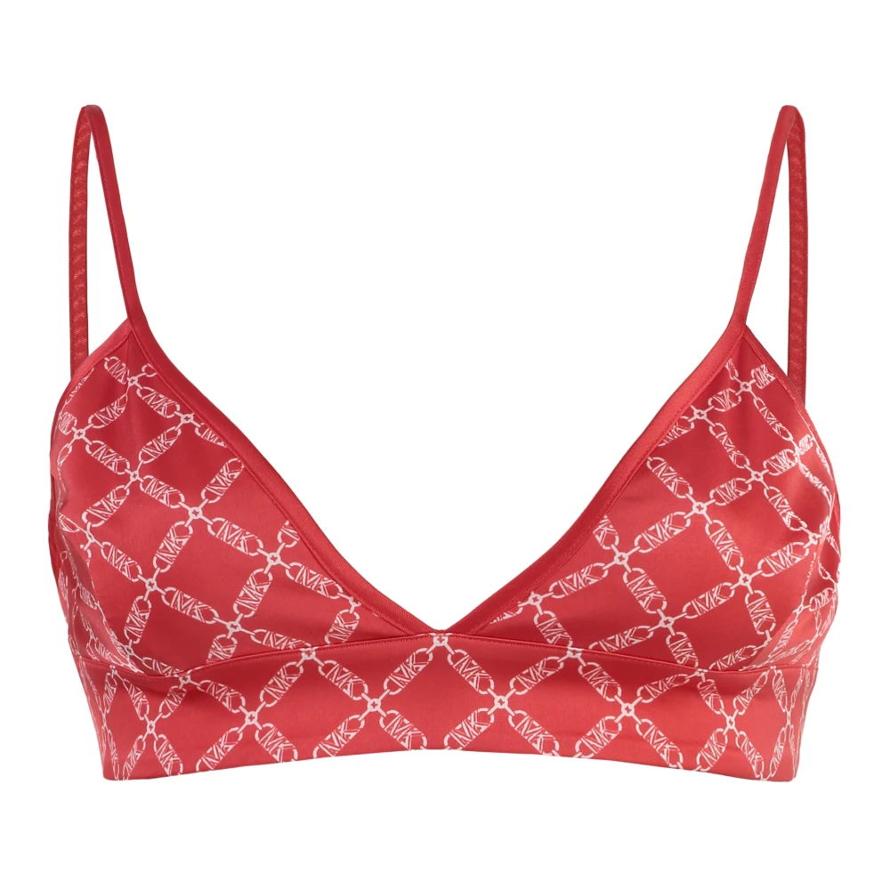 Michael Kors Logo Crotop met Verstelbare Bandjes Red Dames