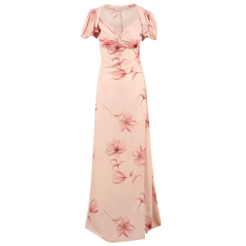 Mar De Margaritas Women's Pink Maxi Dresses, S, Benedetta Long Dress