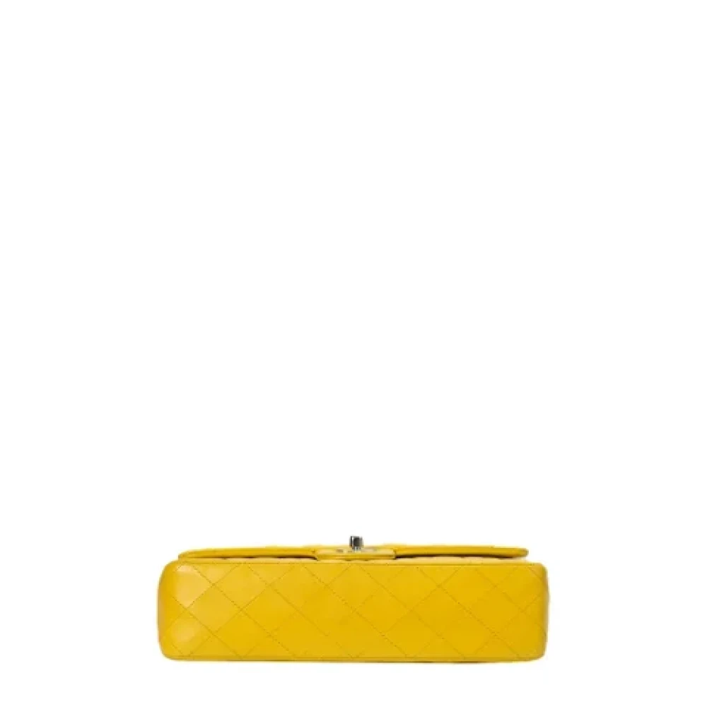 Chanel Vintage Pre-owned Leather chanel-bags Yellow Dames