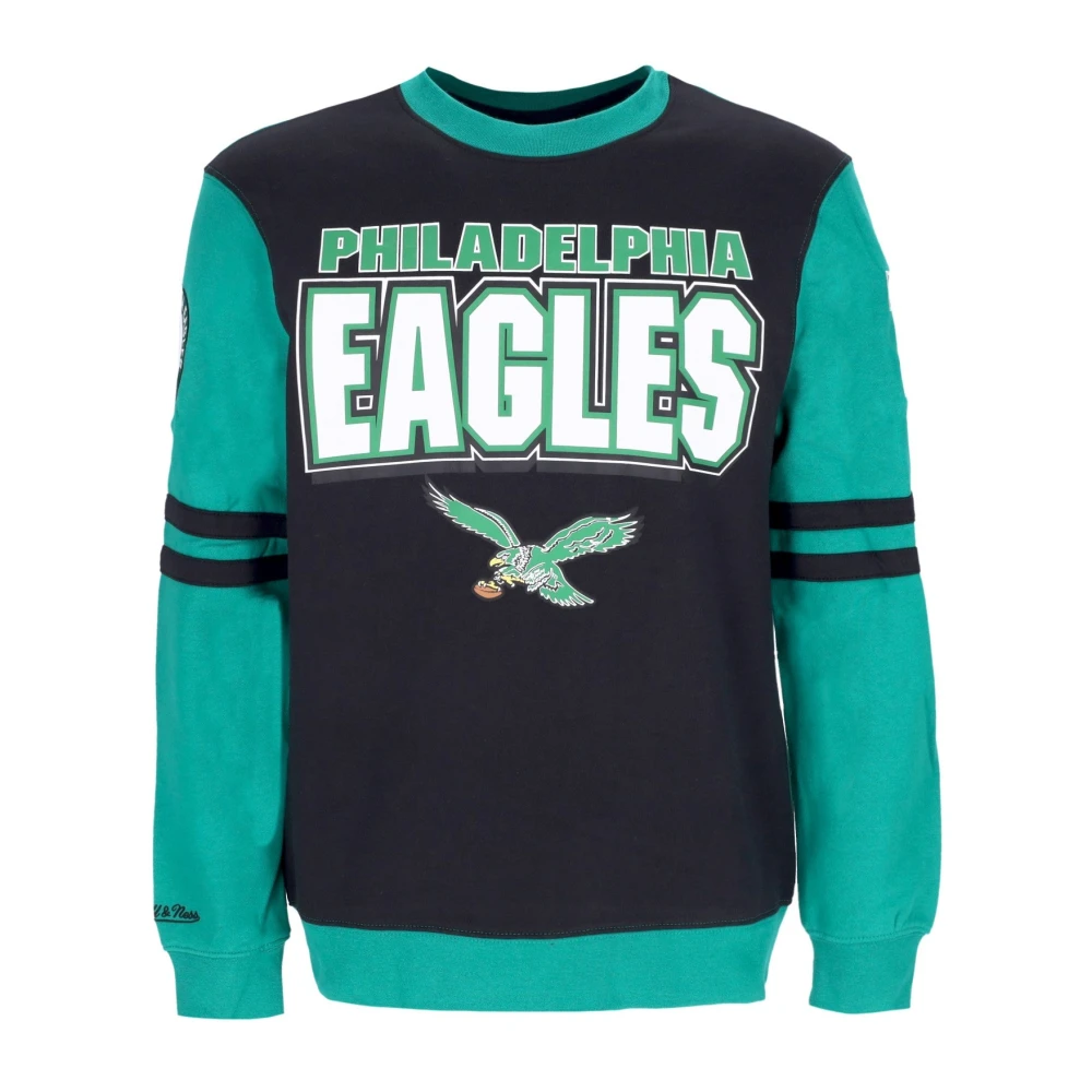 Mitchell & Ness Philadelphia Eagles Crewneck Sweatshirt Multicolor Heren