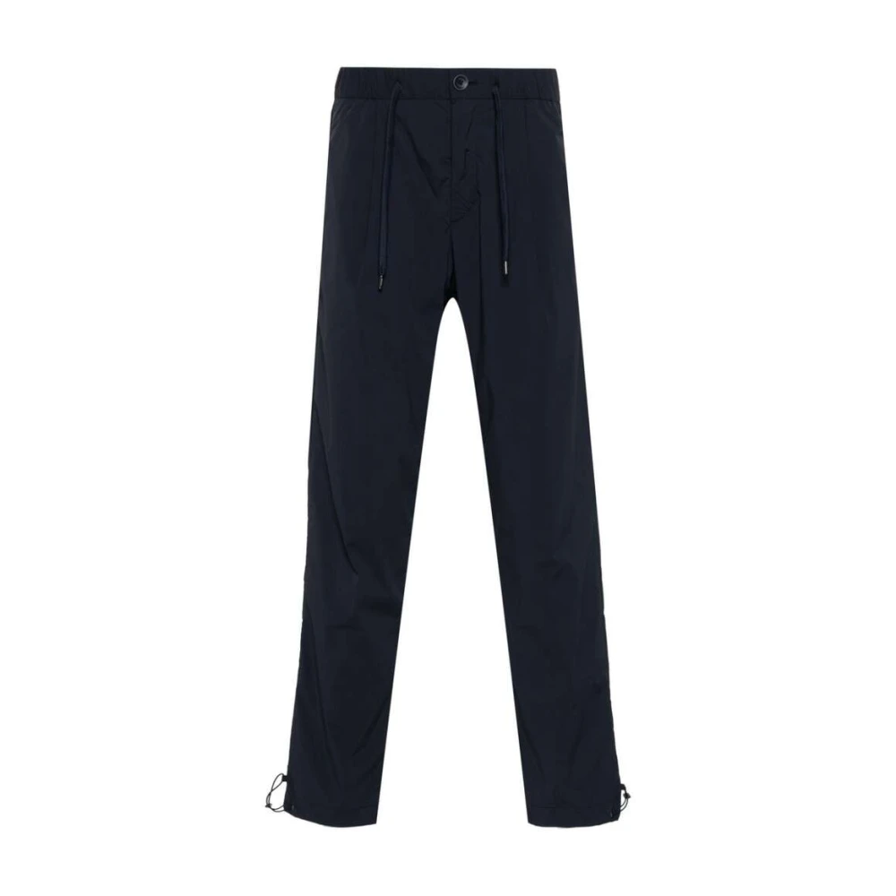 Herno Navy Blauwe Trekkoordbroek Blue Heren