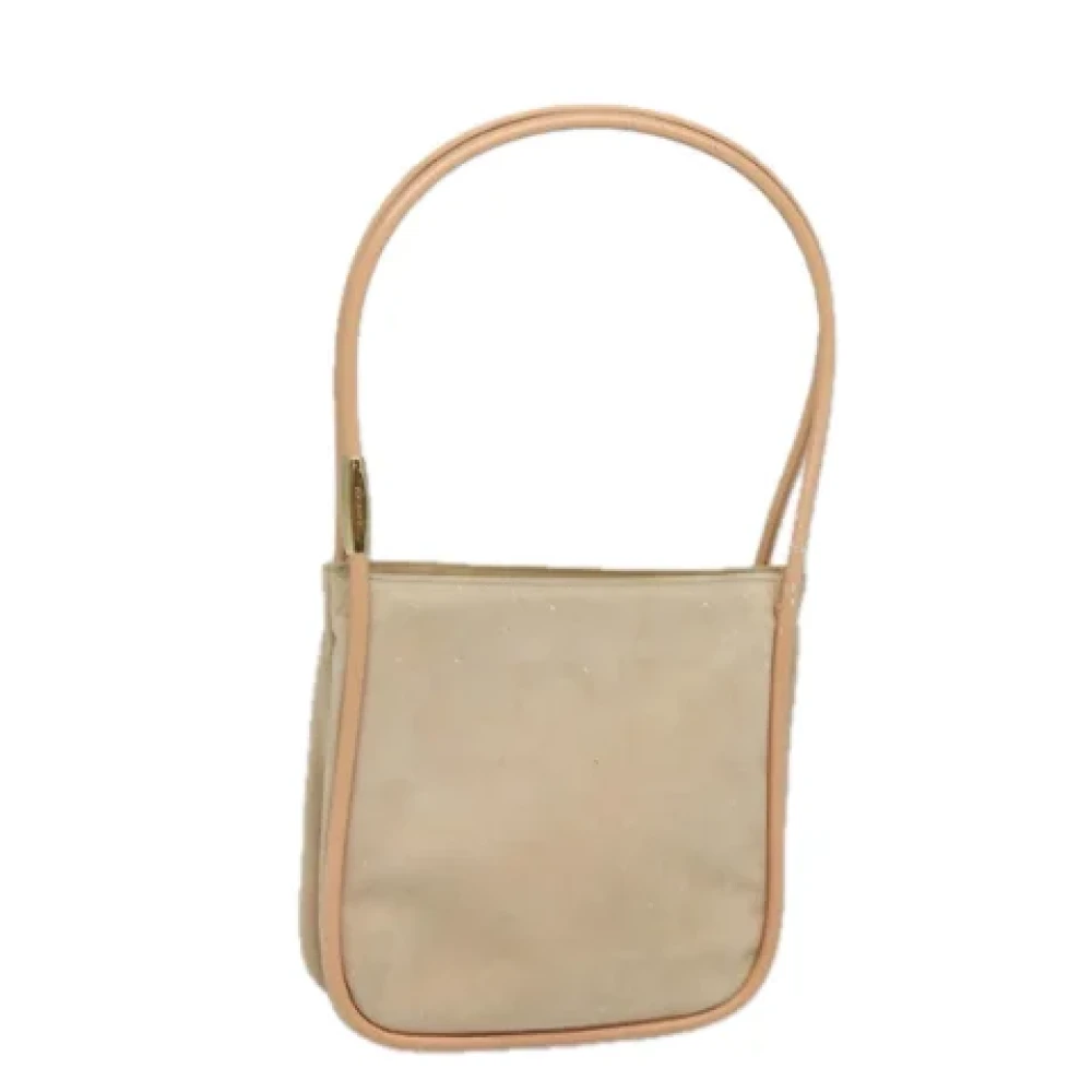 Gucci Vintage Pre-owned Suede gucci-bags Beige Dames