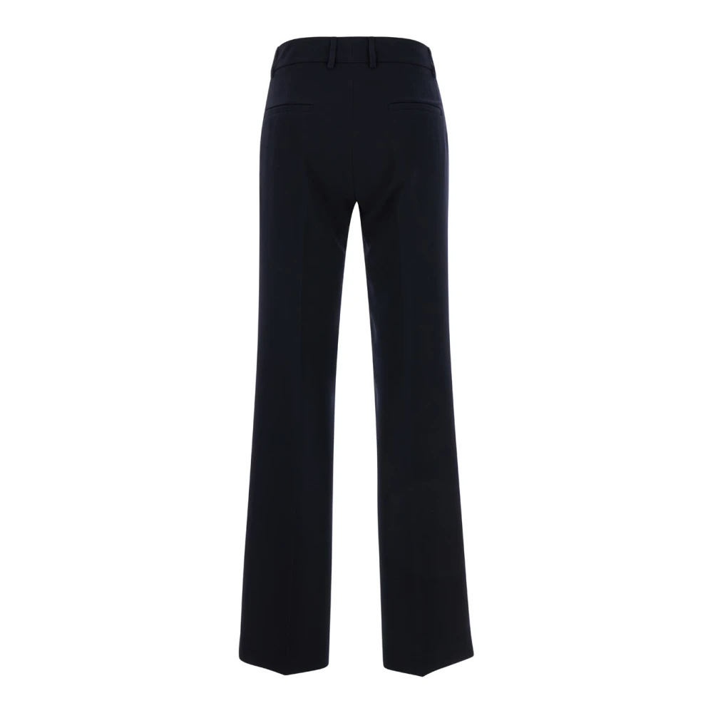 Plain Units Rechte Cady Broek Blue Dames