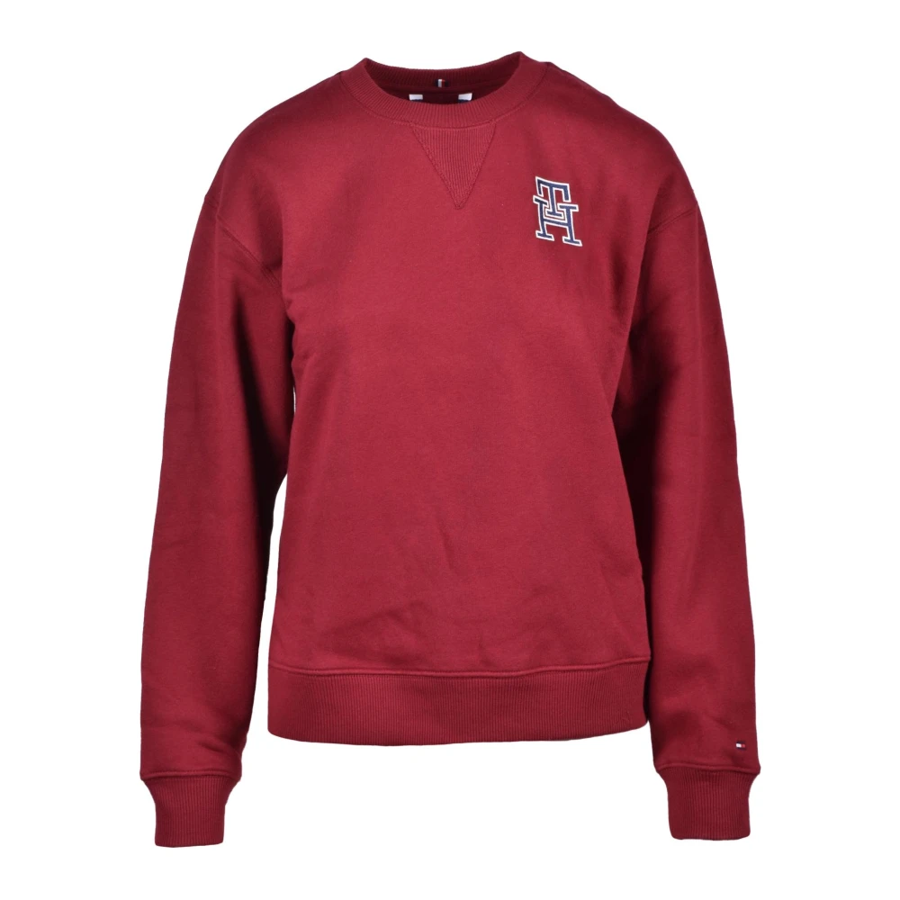 Tommy Hilfiger Katoenmix Sweater White Dames
