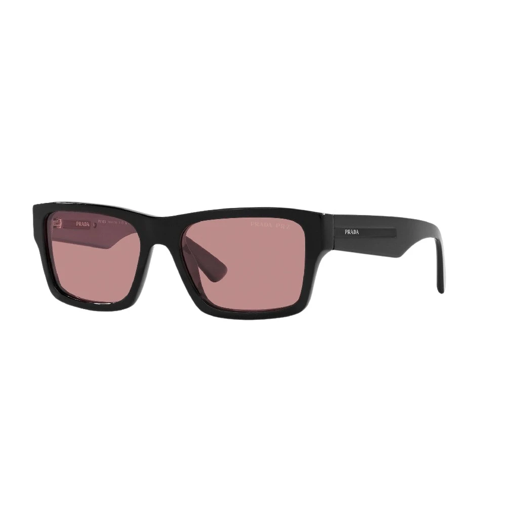 Prada Black Sunglasses, Male, 56 Mm, Sunglasses