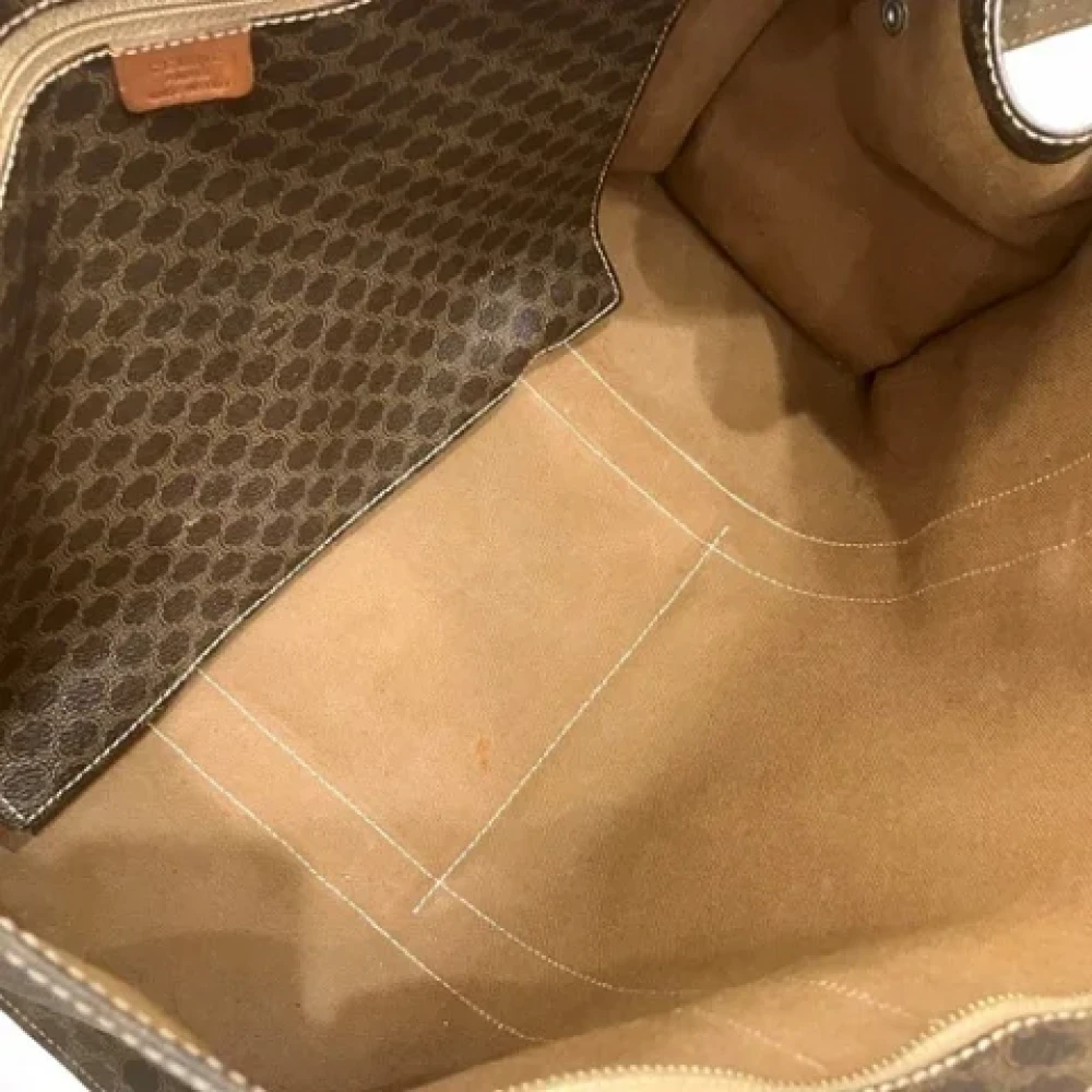 Celine Vintage Pre-owned Leather celine-bags Brown Dames
