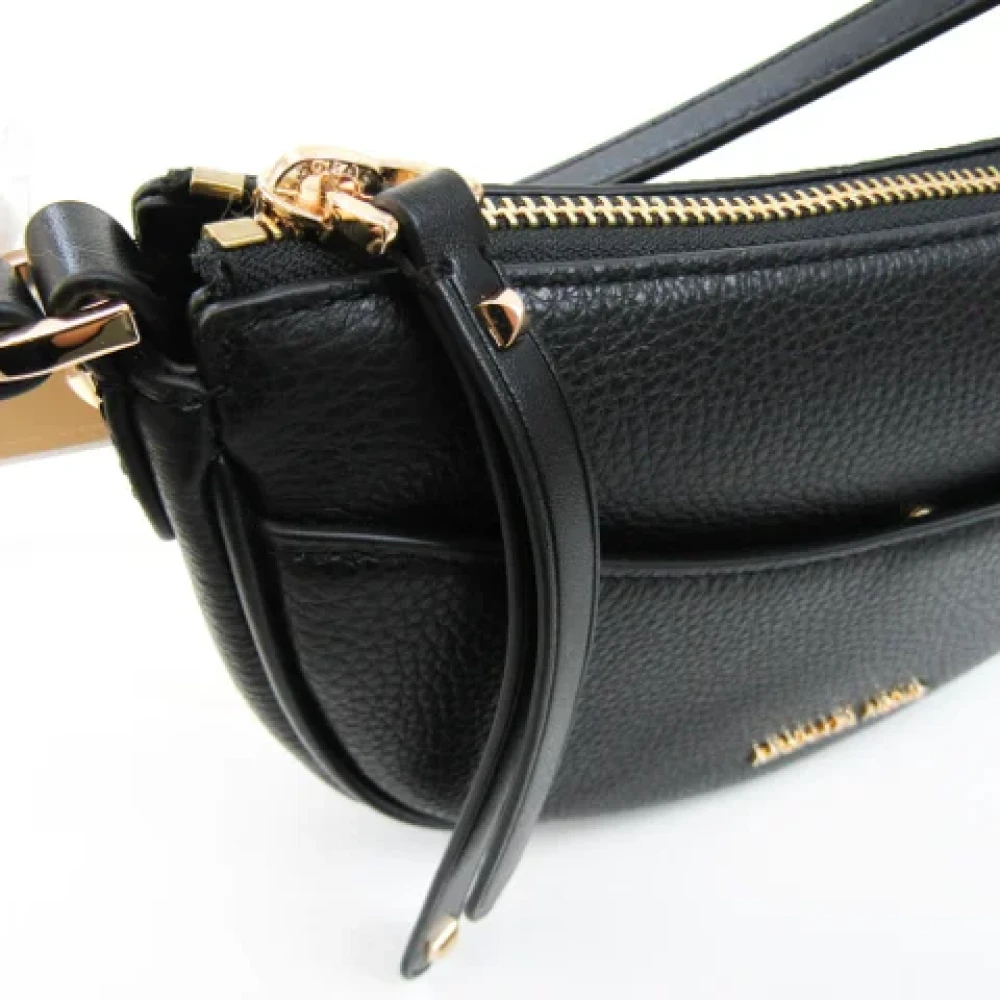 Michael Kors Pre-owned Leather shoulder-bags Black Dames