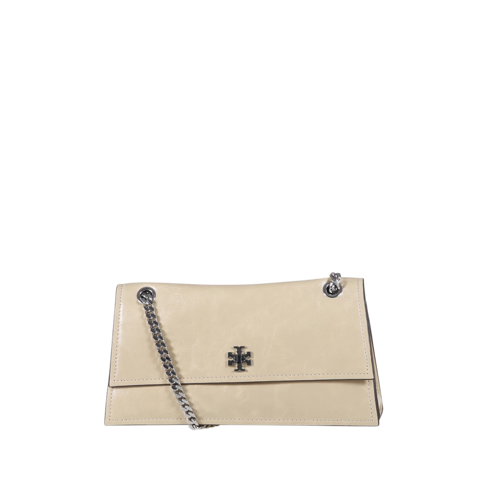 Tory Burch Women's Beige Kira Turnlock Shoulder Bag