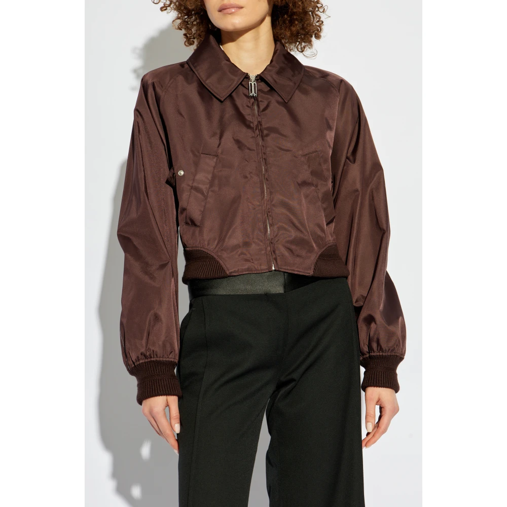 Victoria Beckham Korte jas Brown Dames