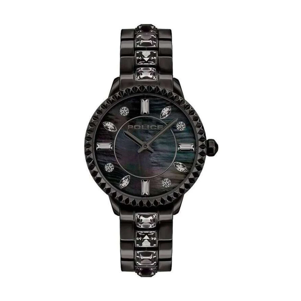 Police Women's Black Watches, One Size, Watch Mopion Pl.16036bsu/30M