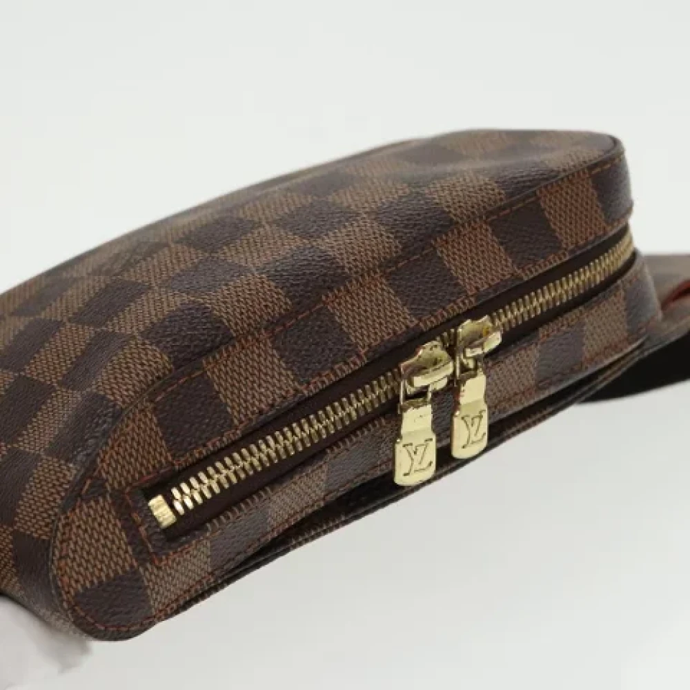 Louis Vuitton Vintage Pre-owned Canvas shoulder-bags Brown Dames
