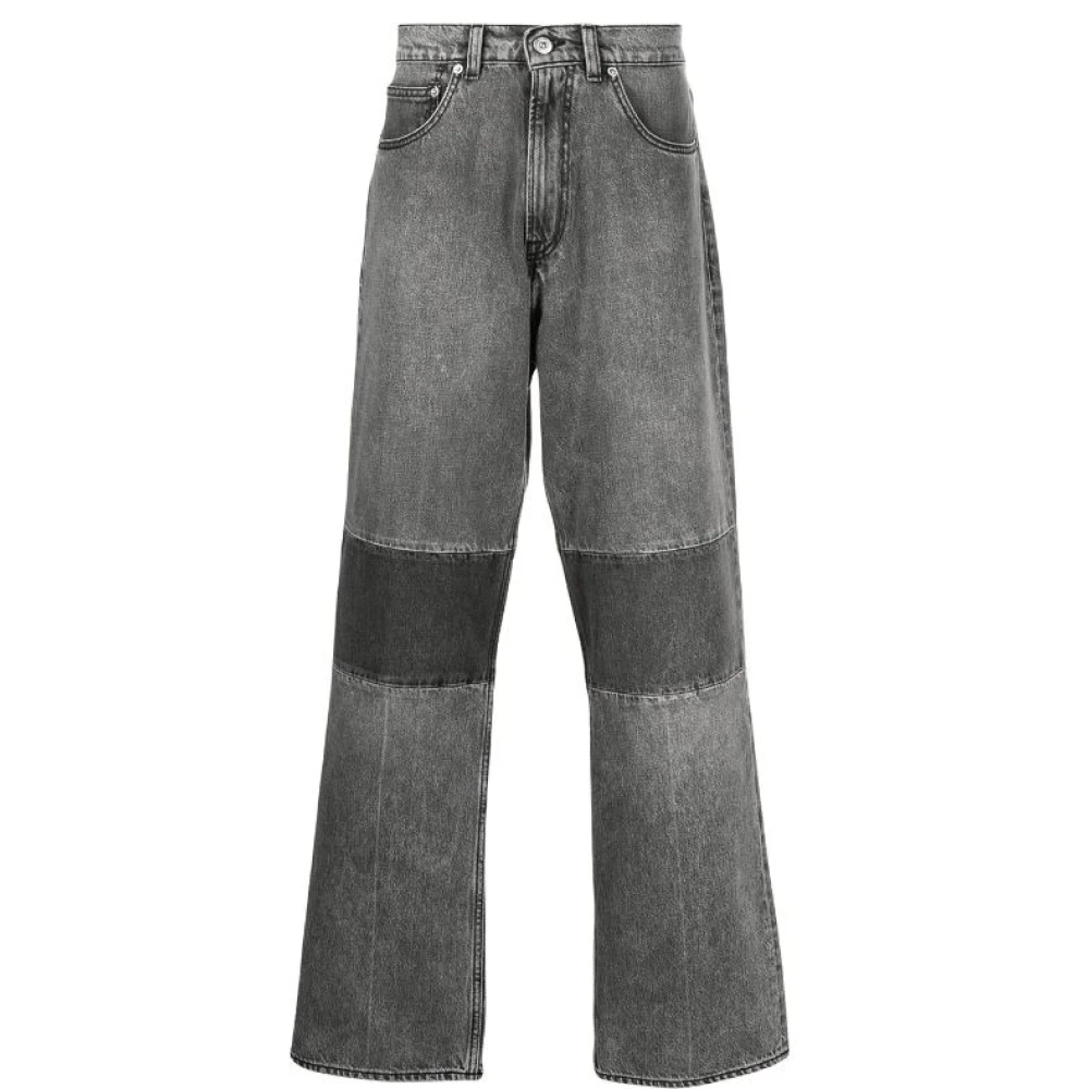 Our Legacy Men's Black/Grey Extended Third Cut Jeans