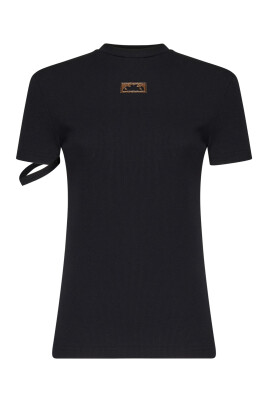 black-ribbed-t-shirt-with-logo