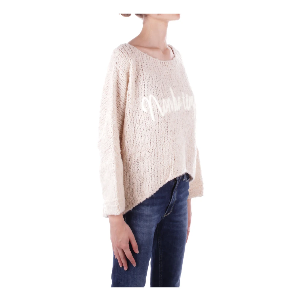 H2O Geborduurde Trui Room Beige Dames
