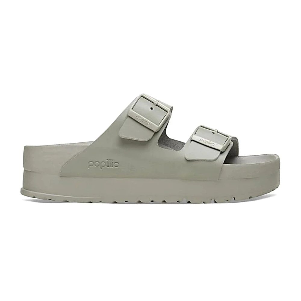 Birkenstock Grön Stiliga Sandaler För Sommaroutfits