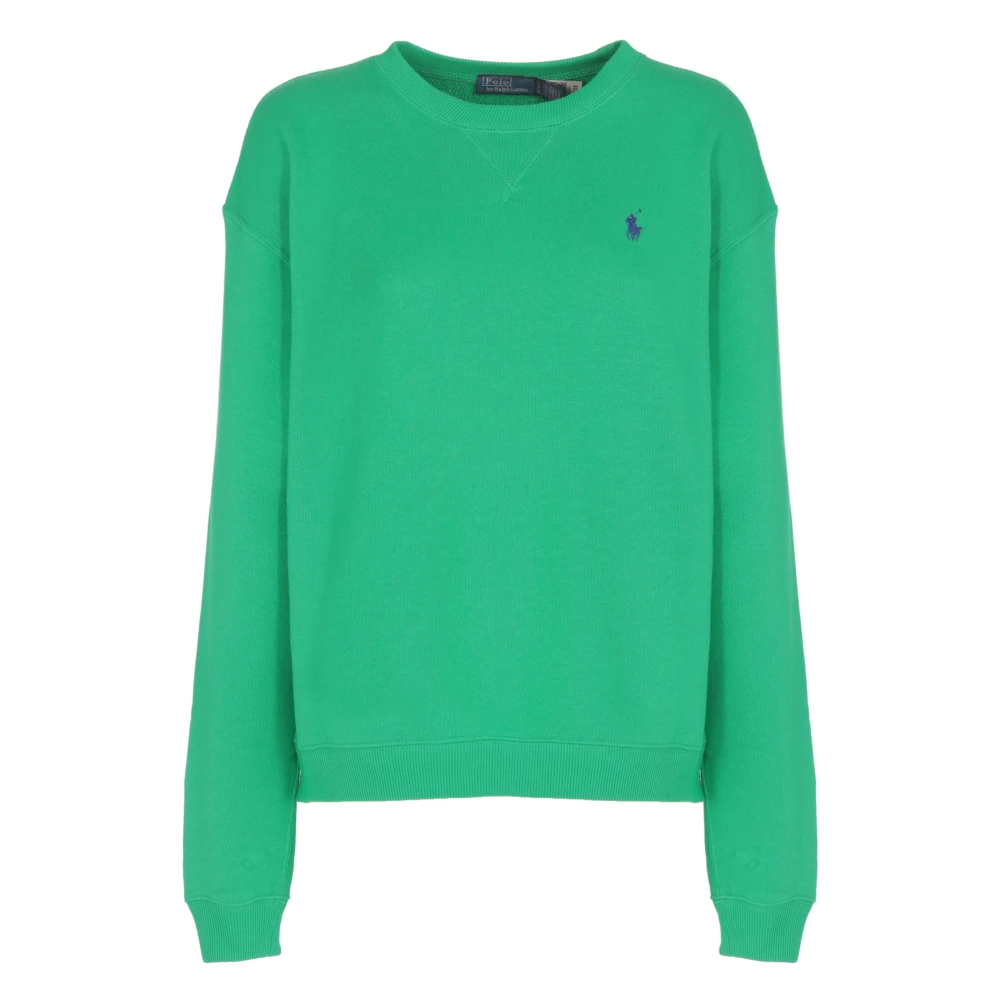 Ralph Lauren Katoenen Sweatshirt Green Dames