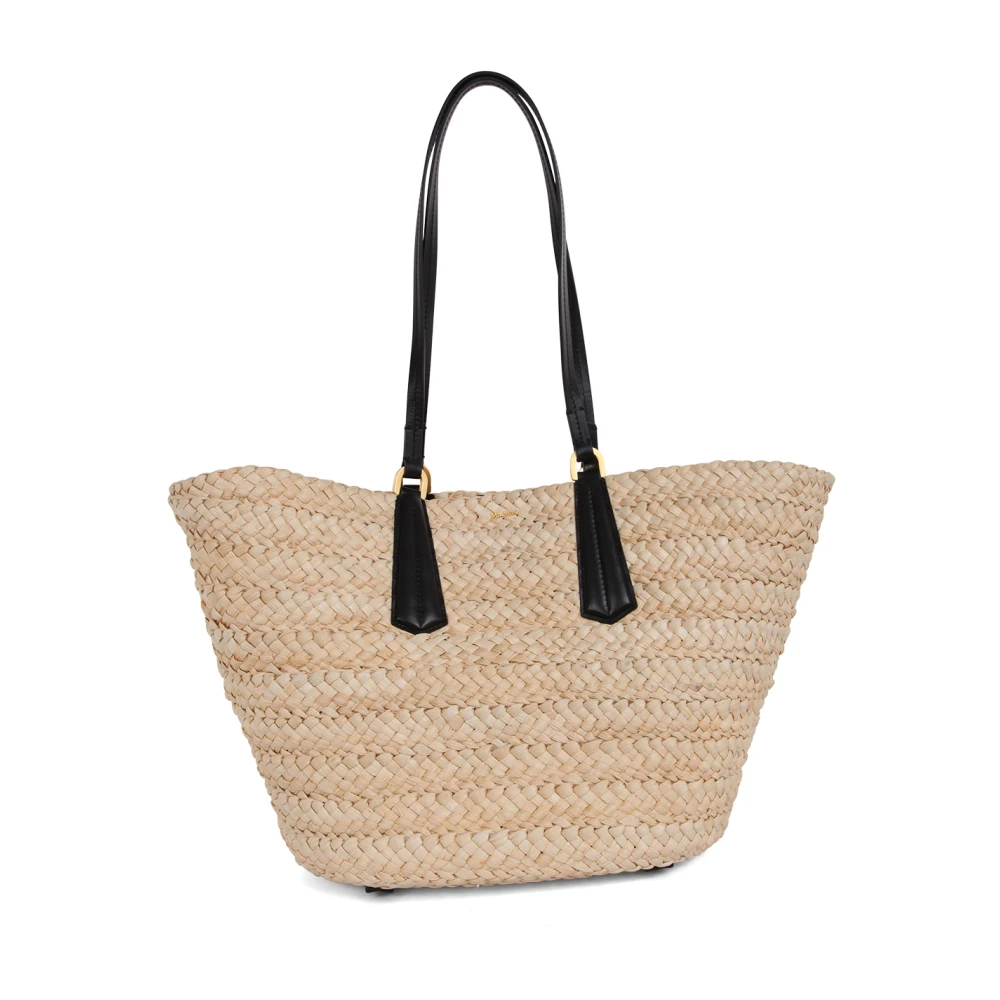 Max Mara Grote Emmertas Beige Dames