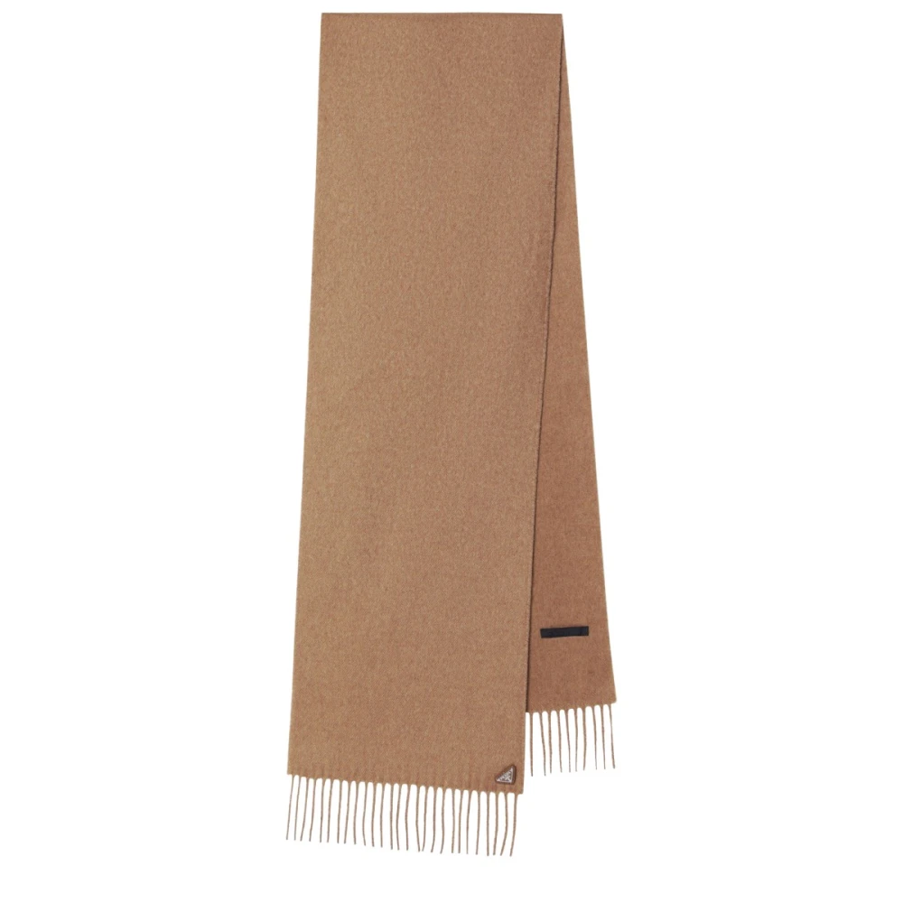 Prada , Winter Scarves, Male, Brown, One Size, Sciarpa