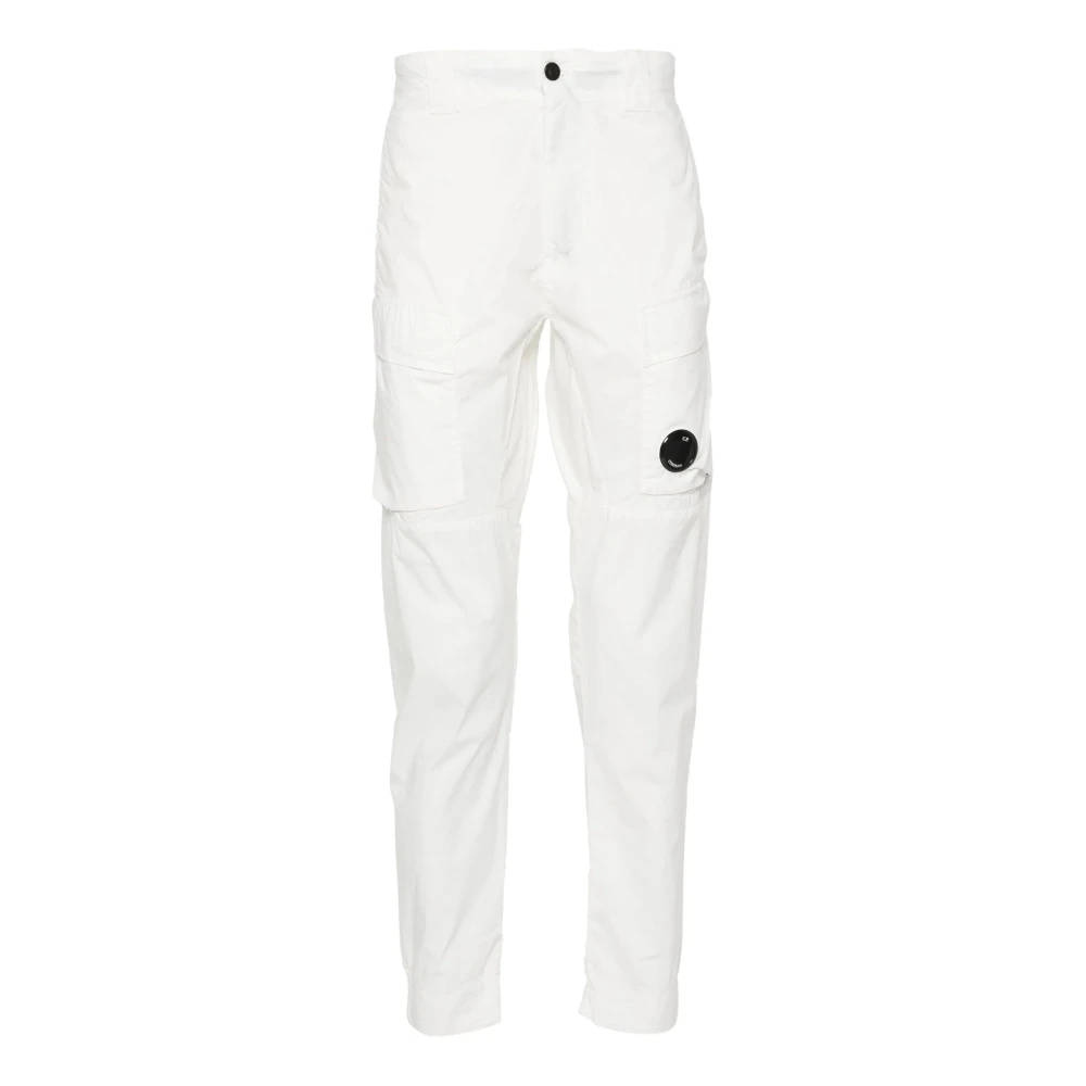 C.P. Company Trousers White Heren