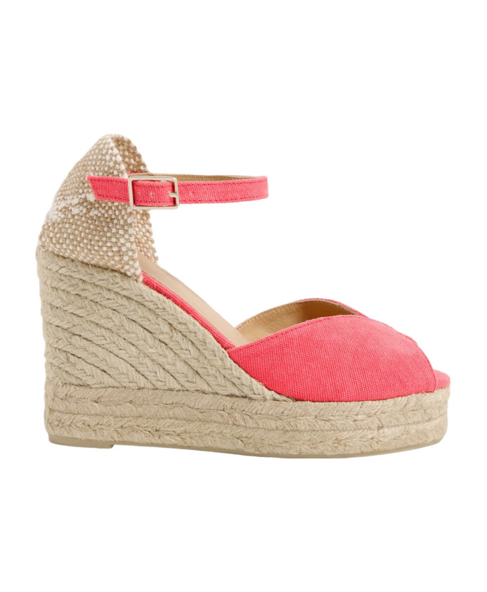 sandale-compensee-corail-avec-corde