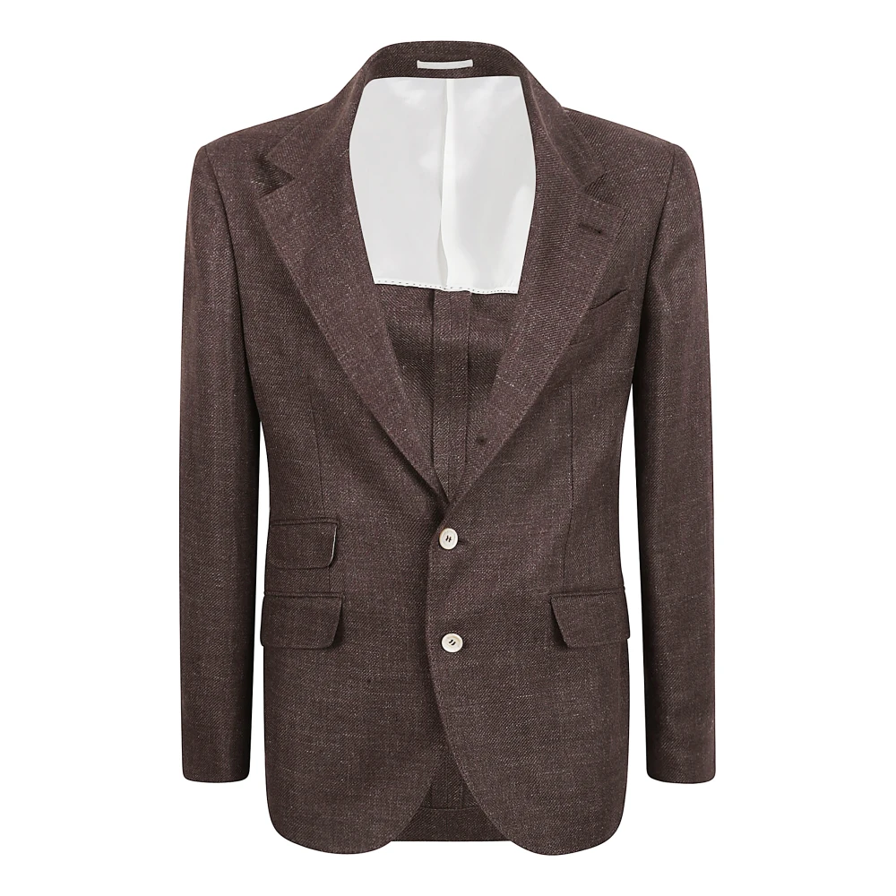 Jackets > Blazers - - Brunello Cucinelli - Modalova