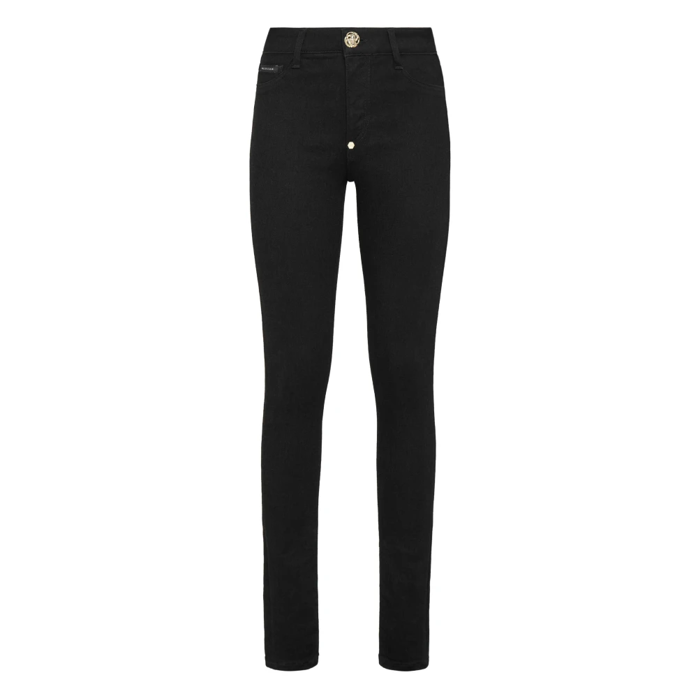Philipp Plein Women's Black Denim Jeggings