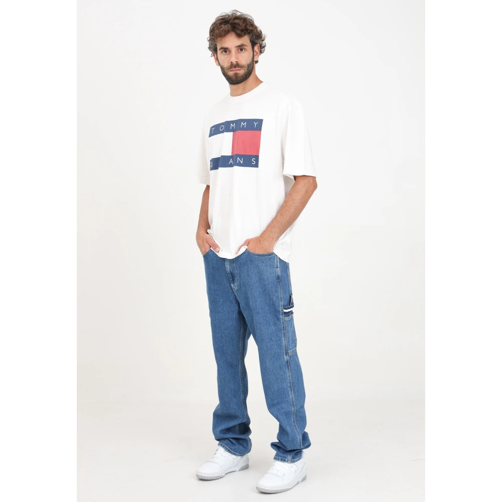 Tommy Jeans Baggy Fit Denim Jeans Blue Heren