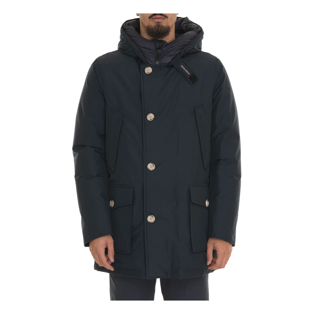 Woolrich Stijlvolle Jassen voor Alle Seizoenen Blue Heren