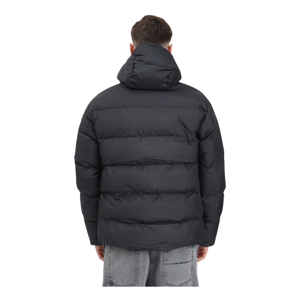 Puma Zwarte Gewatteerde Jas Mannen Herfst Winter Black Heren