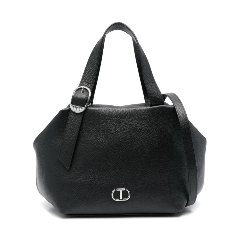 Twinset Zwarte Handtas voor Moderne Vrouw Black Dames