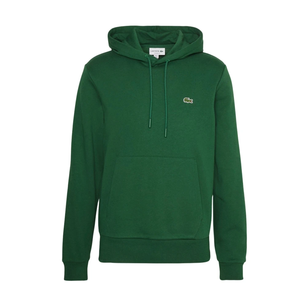 Lacoste Grön Hoodie Sweater Basic Mini Logo Green, Herr