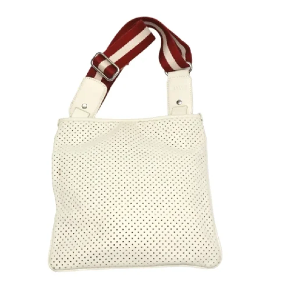Bally Pre-owned Fabric shoulder-bags Beige Dames