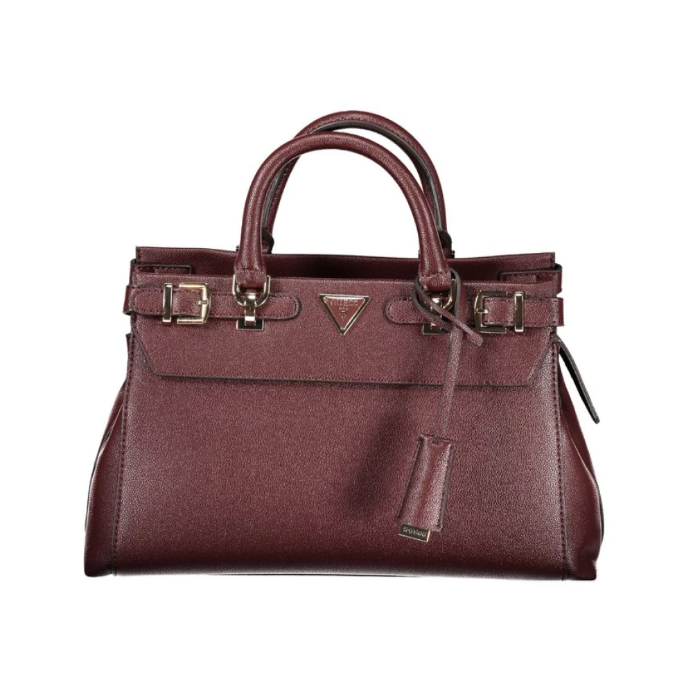 Guess Bruine Polyethyleen Handtas Brown Dames