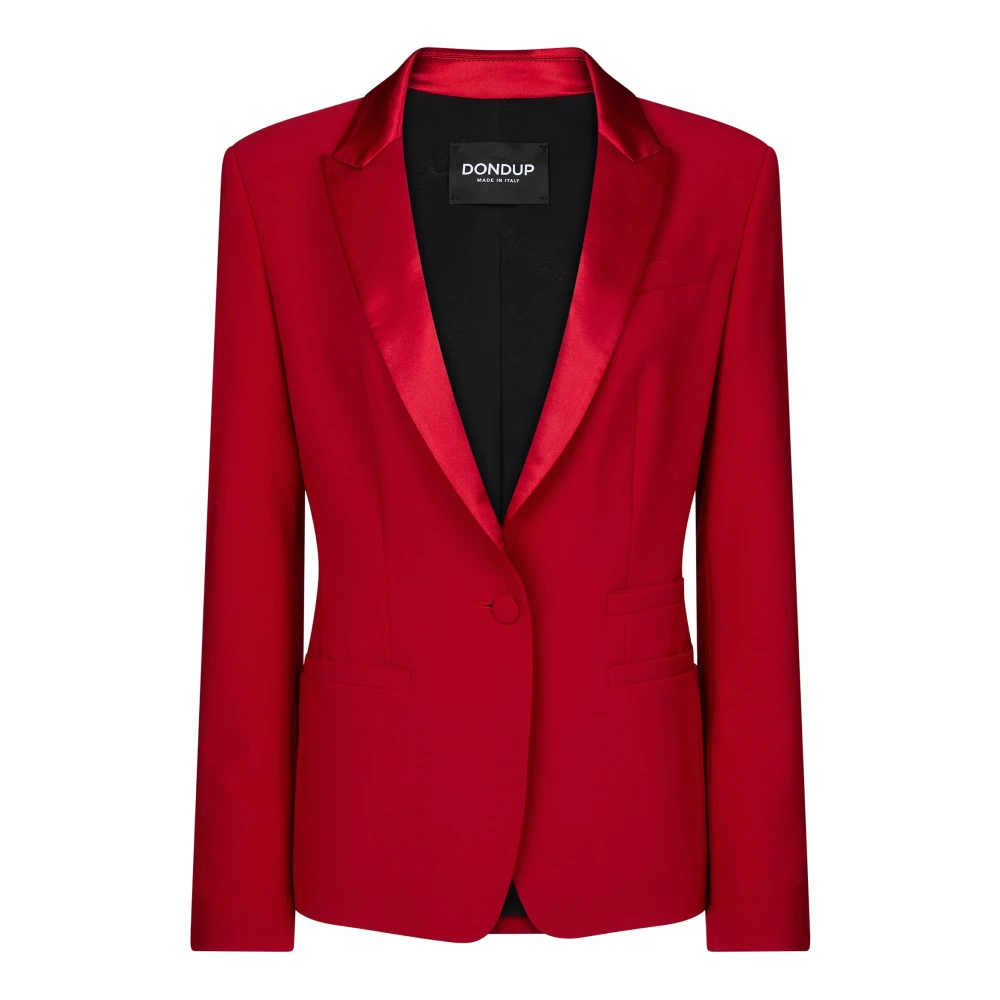 Dondup Rode Stijlvolle Jassen Red Dames