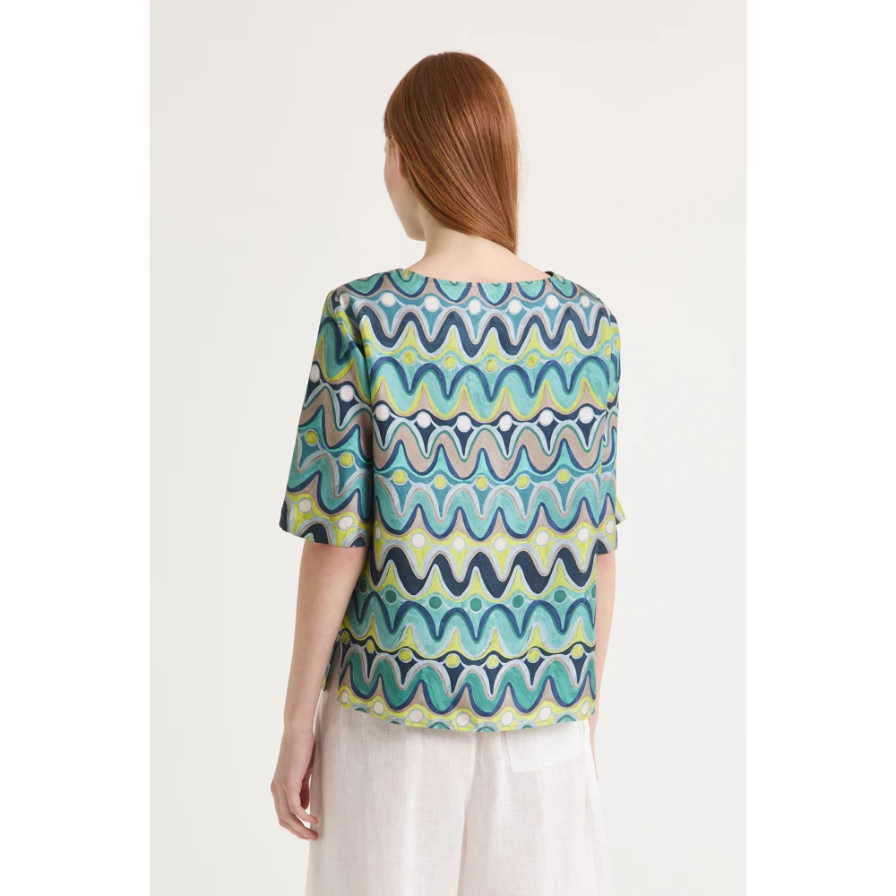 Maliparmi Collectie Print Shirt Multicolor Dames