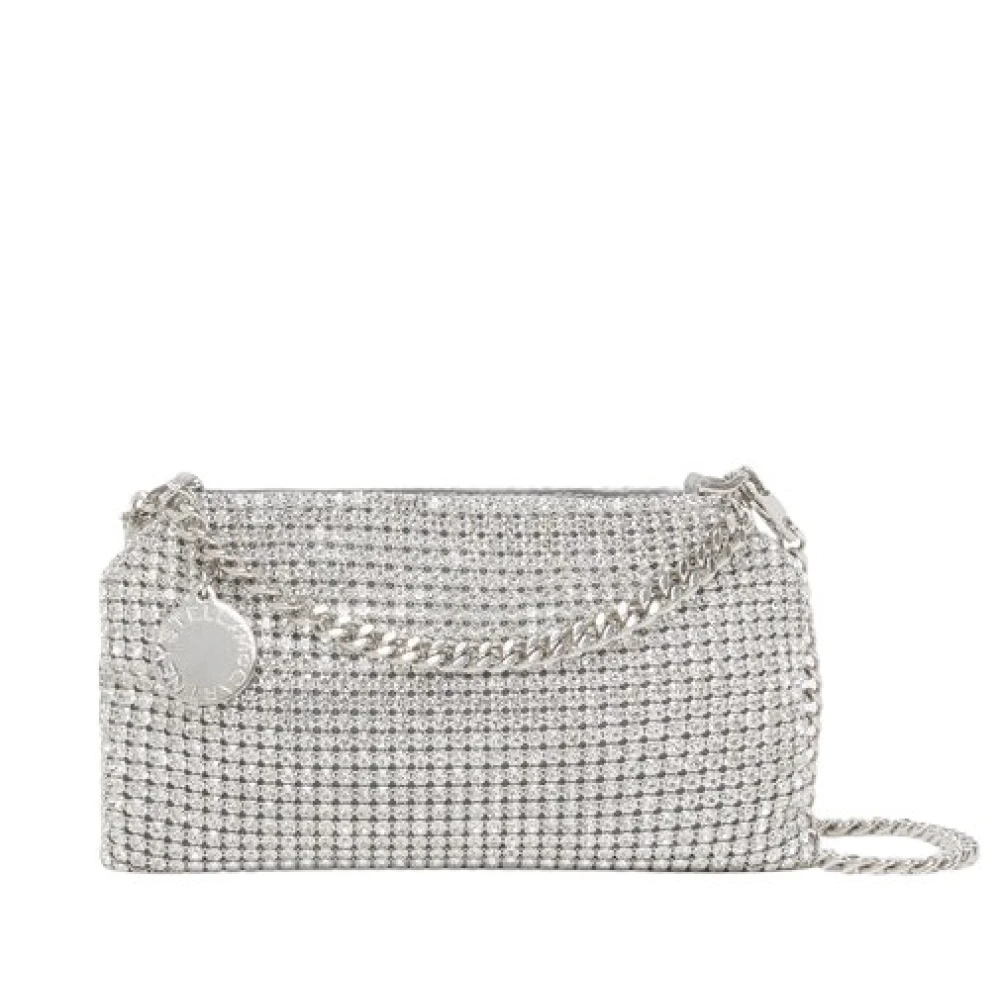 Stella Mccartney Elegante Crossbody Tas in Wit Gray Dames